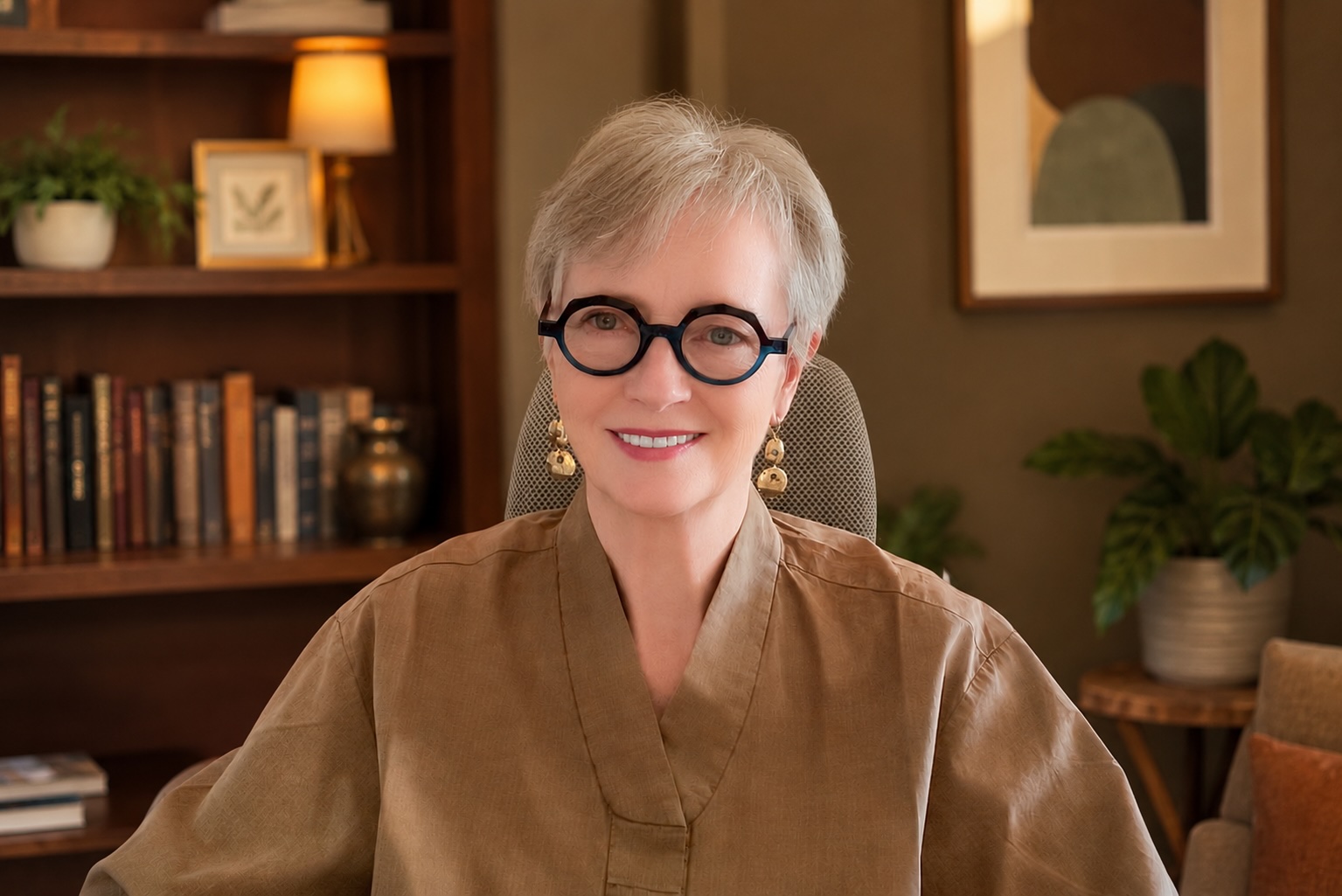 Ita Dowler in her office